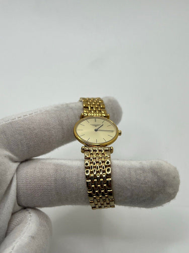 Montre Longines La Grande Classique Plaqué or 58 Facettes