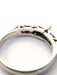 Bague Bague en or blanc et diamants 58 Facettes