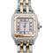 Montre Montre Cartier, "Panthère", acier et or jaune. 58 Facettes 35082