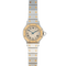 Montre Cartier - Montre Santos Octagone cadran crème chiffres romains acier et or jaune 58 Facettes