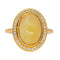 51 Bague  Pompadour  Or jaune Opale, Diamant 58 Facettes 4424433CN