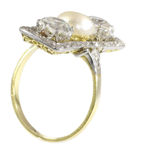 Bague 56 L'héritage de l'amour : faire le pont entre déco et romance 58 Facettes 19225-0098