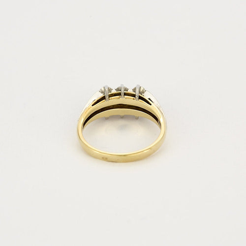 Bague 55.5 Bague en or et diamants 58 Facettes CHA0895