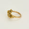 Bague 58 Bague en or jaune 58 Facettes CLA0971