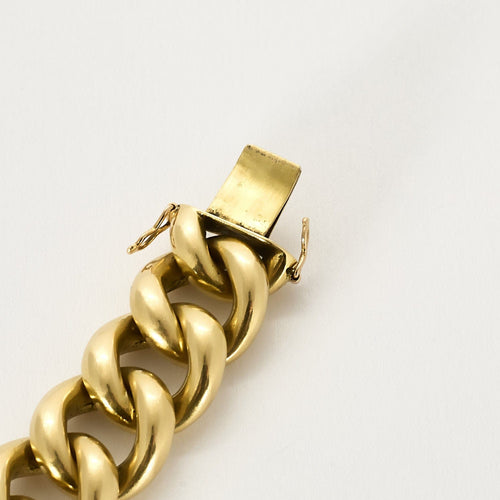 Bracelet Bracelet en or jaune à maille gourmette 58 Facettes ROM1588