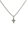 Collier Collier pendentif croix or 18 carats et diamants 58 Facettes