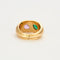 Bague BAGUE BULGARI VINTAGE EMERAUDE & SAPHIR ROSE 58 Facettes 32700041