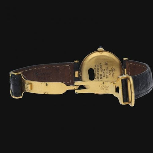 Montre Cartier Montre Must De Cartier Vermeil 58 Facettes MT41227