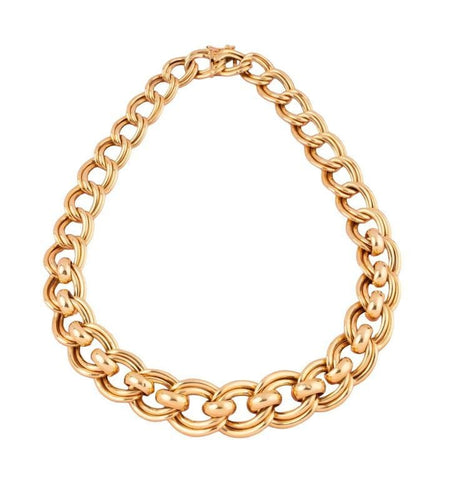 Collier Collier en or jaune 58 Facettes