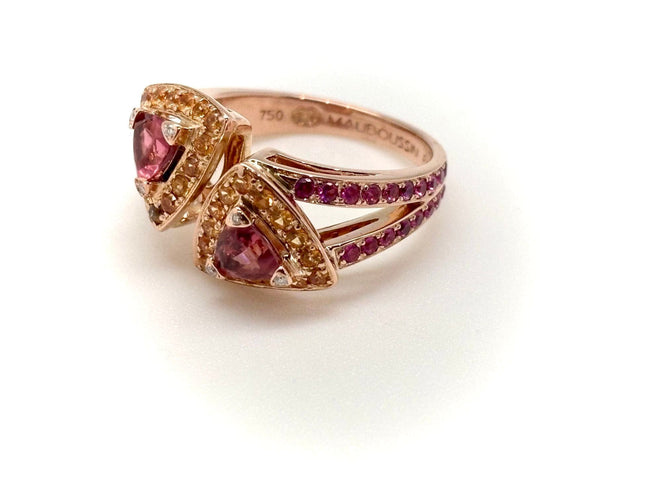 Bague 52 BAGUE MAUBOUSSIN SUBTILE DUALITE 58 Facettes M9094