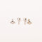 Boucles d'oreilles Boucles d'oreilles puces diamants en or blanc 58 Facettes