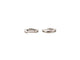 Boucles d'oreilles deux mono boucle d'oreille juliette j0485w 10mm en or blanc & diamants 58 Facettes 266850