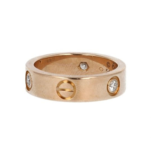 Bague 54 Cartier Bague Cartier Collection "Love" Avec Diamants 58 Facettes 4146