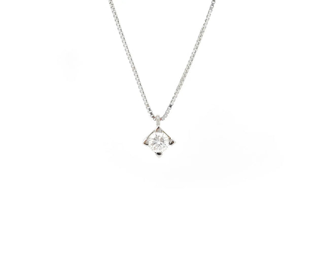 Collier Collier à point lumineux Ct 0,20 58 Facettes 13452