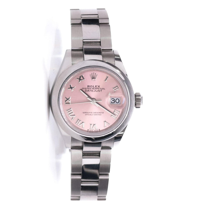 Montre ROLEX - Montre oyster perpetual datejust acier argenté et rose 58 Facettes 97786