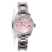 Montre ROLEX - Montre oyster perpetual datejust acier argenté et rose 58 Facettes 97786