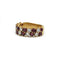 Bague 49 Bague - or jaune 750 - diamants et rubis 58 Facettes 1087