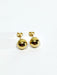 Boucles d'oreilles Boucles d'oreilles boules en or jaune 58 Facettes