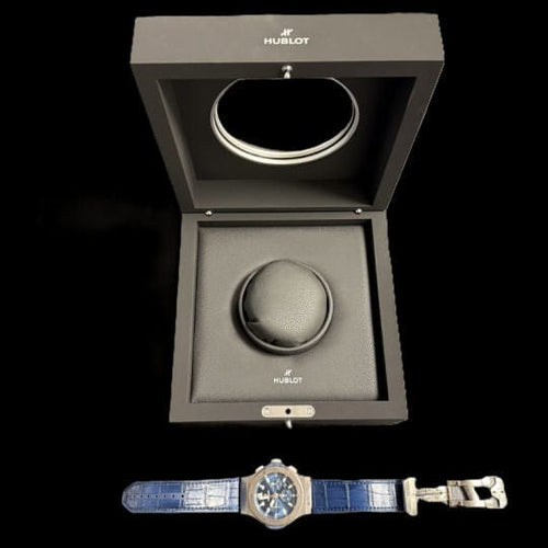 Montre Hublot Montre Big Bang 44 Chronograph Blue 58 Facettes MT43284