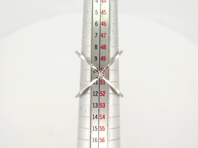 Bague 50 bague GUCCI gg running 7mm en or blanc 18k 108 diamants t50 58 Facettes 271884