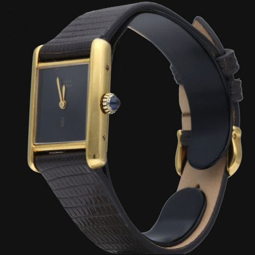 Montre Cartier Montre Tank Vermeil 58 Facettes MT42242