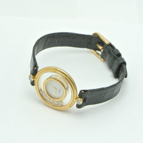 Montre CHOPARD - Montre Happy Diamonds en or 18 carats 20/4955 58 Facettes