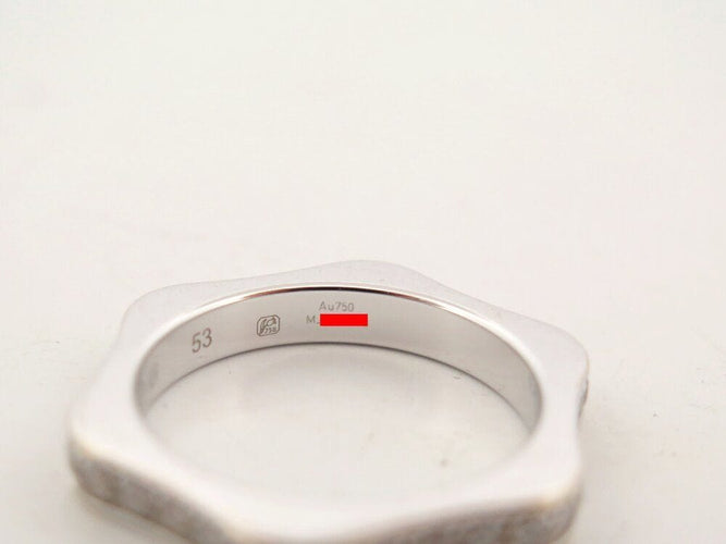 Bague 53 bague MONTBLANC 4810 small mb102493 53 diamants 0.64ct & or blanc 18k 58 Facettes 266404