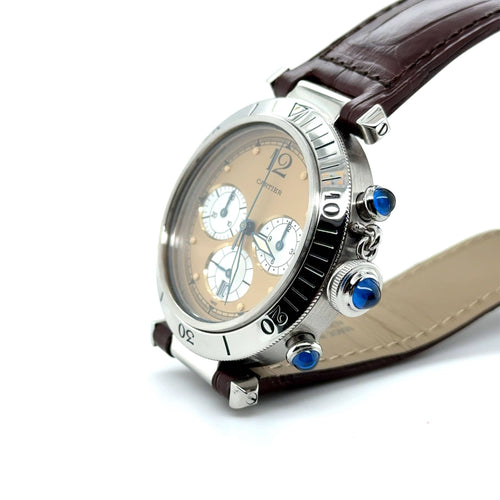 Montre Cartier - Montre Homme Modèle Pasha 58 Facettes 1.0000390/1