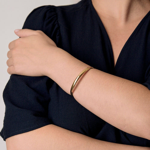 Bracelet Bracelet jonc en or jaune 58 Facettes ARL0769