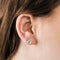 Boucles d'oreilles Boucles d'oreilles émeraudes diamants 58 Facettes