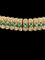 Bracelet Bracelet or jaune, émeraudes et diamants 58 Facettes
