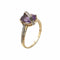 Bague 54 Bague Améthyste & diamants 58 Facettes