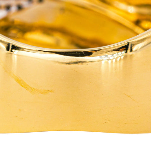 Bague 55 Bague  Bandeau  Or jaune Diamant 58 Facettes 3655469CN