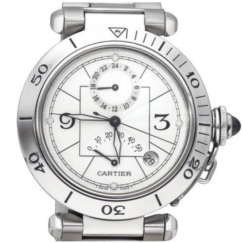 Montre Cartier Montre Pasha Gmt Power Reserve 58 Facettes MT41567