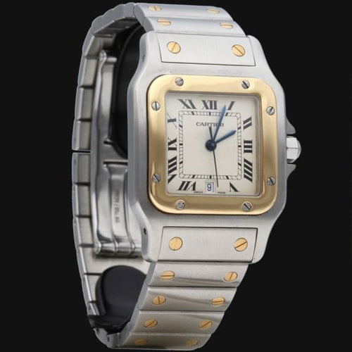 Montre Cartier Montre Santos Galbee 58 Facettes MT42437
