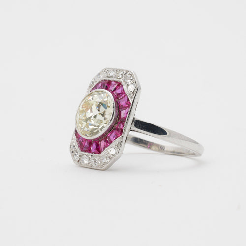 Bague Bague Art Déco 58 Facettes