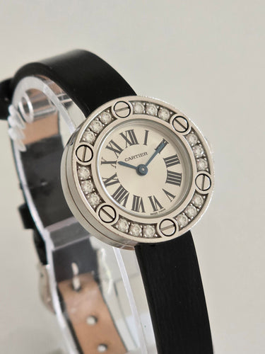 Montre Cartier - Montre Love Diamants Or Blanc 58 Facettes