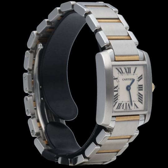 Montre Cartier Montre Tank Francaise Pm 58 Facettes MT40801