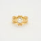 Bague 61 Bague or jaune diamant 58 Facettes LP456/10
