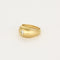 Bague 48 Bague jonc en or jaune 18K diamant 58 Facettes ALE42763