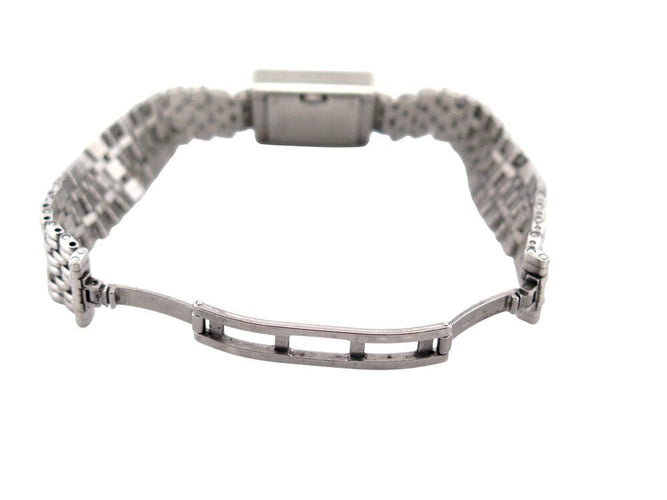 Montre vintage montre POIRAY sertie de 80 diamants 21 mm quartz classique acier 58 Facettes 268175