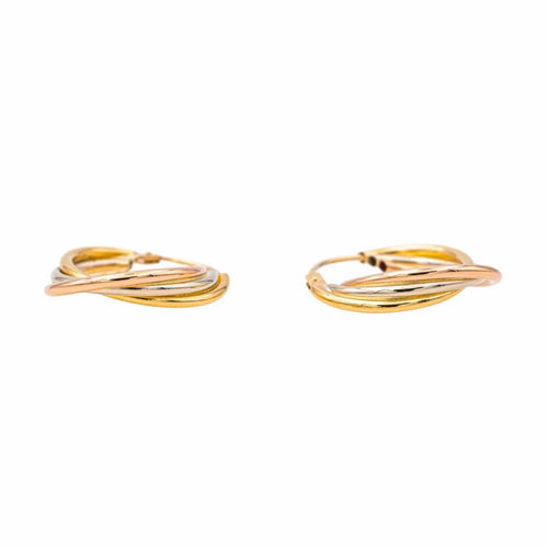 Boucles d'oreilles Boucles d'oreilles Créoles Or rose, Or jaune, Or blanc 58 Facettes 4146857RV