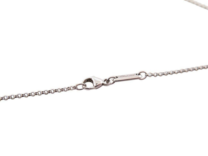 Collier collier CHOPARD pendentif happy  793087 or blanc 18k diamants 58 Facettes 267164