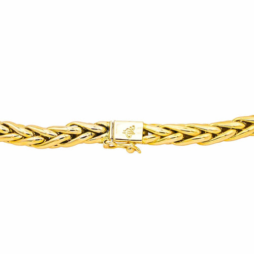 Collier Collier Maille palmier Or jaune 58 Facettes 4666982CN