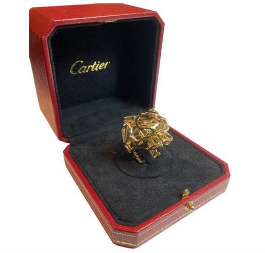 64 CARTIER - Bague Panthère en or jaune Panthère 58 Facettes 25076