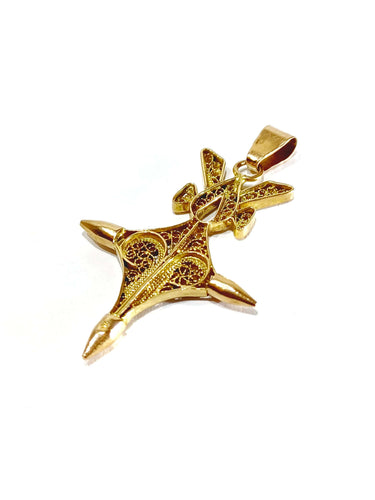 Pendentif Pendentif Croix du Sud or rose 58 Facettes