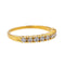 Bague 58 Bague Dmi alliance Or jaune Diamant 58 Facettes 4207956CN