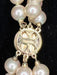 Collier Superbe Collier 3 rangs de perles blanches fermoir or 58 Facettes