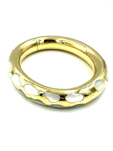 Bracelet TIFFANY & Co. Collection "Allure", bracelet or jaune et nacre 58 Facettes