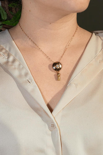 Collier Collier Pendentif Or rose Diamant 58 Facettes 2680450CN